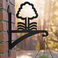 Nottingham Tree Bracket Hanging Basket Bracket in Situ on a Brick Wall Nottingham Tree Bracket Hanging Basket Bracket in Situ on a Brick Wall