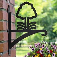 Nottingham Tree Bracket Hanging Basket Bracket in Garden Nottingham Tree Bracket Hanging Basket Bracket in Garden