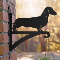 Dachshund Bracket on Wall 