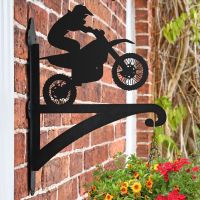 Dirt Bike Hanging Basket Bracket on Wall 