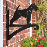 Welsh Terrier Hanging Basket Bracket 