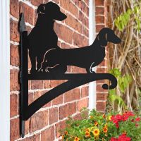 "Dachshund & Jack Russel" Bracket in Situ  "Dachshund & Jack Russel" Bracket in Situ