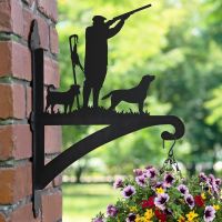 Game Season Jack Russell & Labrador Bracket in Garden 