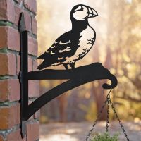 Puffin Hanging Basket Bracket in Situ Outdoors