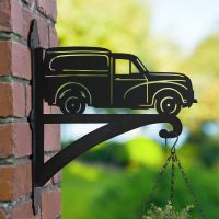 Morris 1000 Van Iron Hanging Basket Bracket in Situ