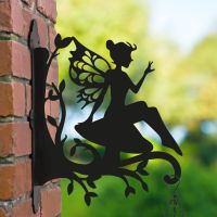 Sitting Fairy Hanging Basket Bracket 