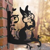 Hanging Basket Bracket with Cartoon Rabbit 