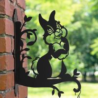 Cartoon Rabbit Basket Bracket in Situ 