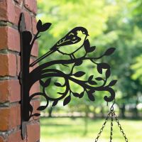 Long-tailed Tit Iron Hanging Basket Bracket