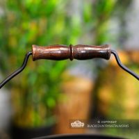 Close-up of the Wooden Carry Handle