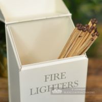 View of the Inside of the Fire Lighters Box