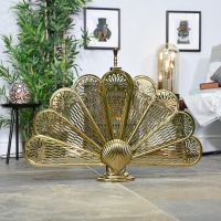 Art Deco Fireguard in Situ