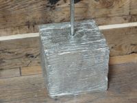 Silver Buffalo Head Bust