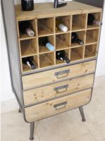 Close up of bottle holder