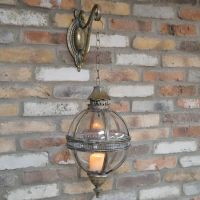 Side View of Mounted Lantern