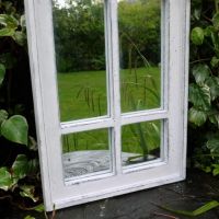 Close-Up of Base of Mirror