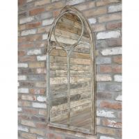 Rustic Arched Wall Mirror in Situ