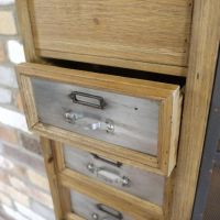 Close-Up of Half-Open Drawer