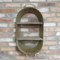 Tin Bath Industrial Style Shelf in Situ Tin Bath Industrial Style Shelf in Situ