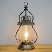 Industrial "Hurricane" Lantern in Situ