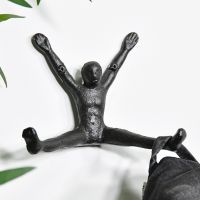 Cast Iron Star Jump Coat Hook