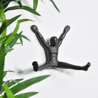 Cast Iron Star Jump Coat Hook 