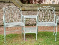 Pastel Green Lover Bench 