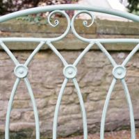 Close up of detailing on backrest 