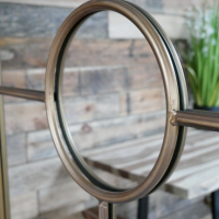 Close up of Metal Circular Frame