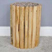 Teak Wood Side Table 
