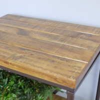 Close up of wooden Shelving Unit  Close up of wooden Shelving Unit