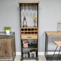 Modern Industrial Wine Cabinet Modern Industrial Wine Cabinet