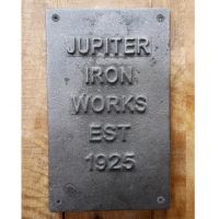 Close-Up of Iron Plate