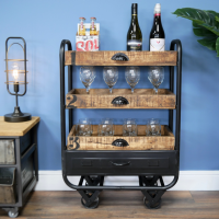 Industrial Drinks Trolley 