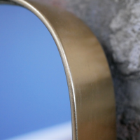 Contemporary Gold Mirror Frame