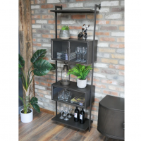 Industrial Free Standing Wall Unit in Situ 