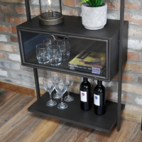 Industrial Free Standing Wall Unit 