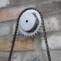 Close up of Bike Chain and Cog 