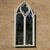 Gothic Garden Wall Mirror Mounted