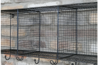 Close up of Industrial Shelf Unit Close up of Industrial Shelf Unit