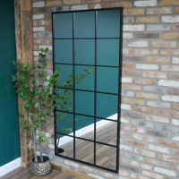 Large Industrial Rectangle Mirror 