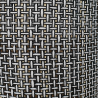 Close up of rattan style 