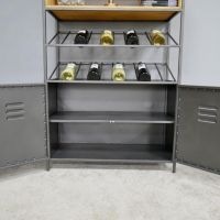 Close-Up of Open Cabinet