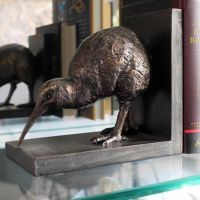 Close-Up of Crouching Bird Book End