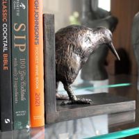 Close-Up of Standing Bird Book End