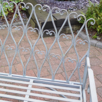 Close up of Love Heart Design 