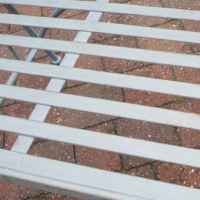 Close up of Metal Slats 