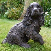 Springer Spaniel Garden Sculpture Springer Spaniel Garden Sculpture