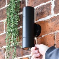 Spotlight Wall Light in black 