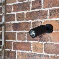 Black Cylinder Downlight in Situ